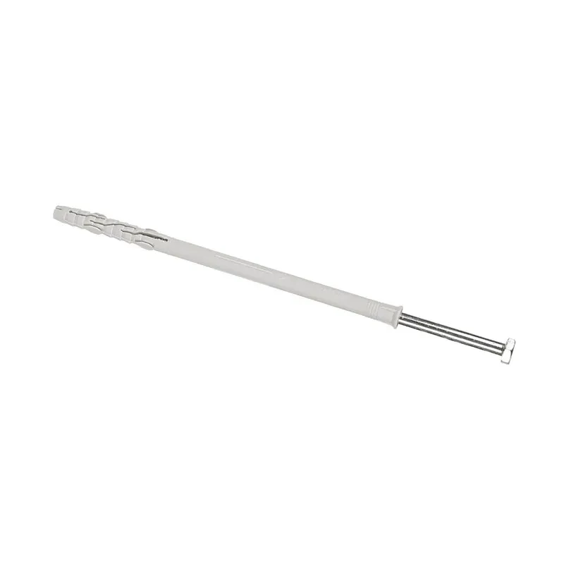 Diblu cu surub hexagonal, pentru caramida goala, nailon si otel, Ø 10 x 200 mm