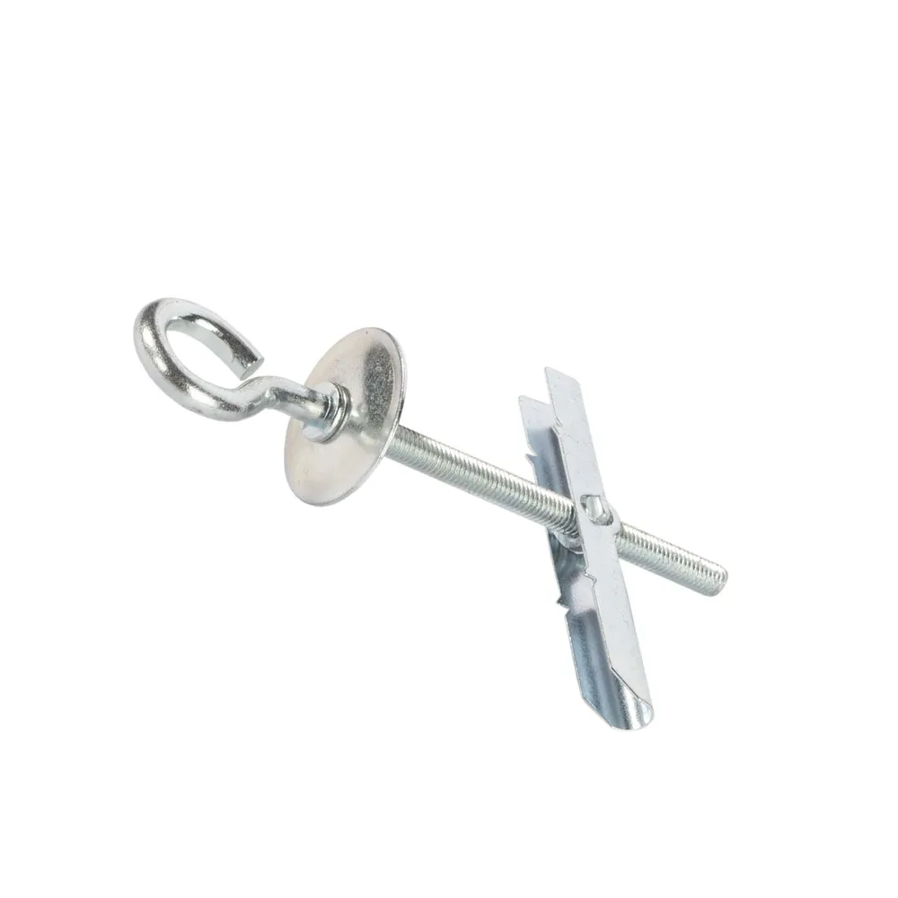 Diblu cu surub inel inchis, Standers, basculant, pentru gips carton, Ø 4 x 100 mm (set 2 buc)