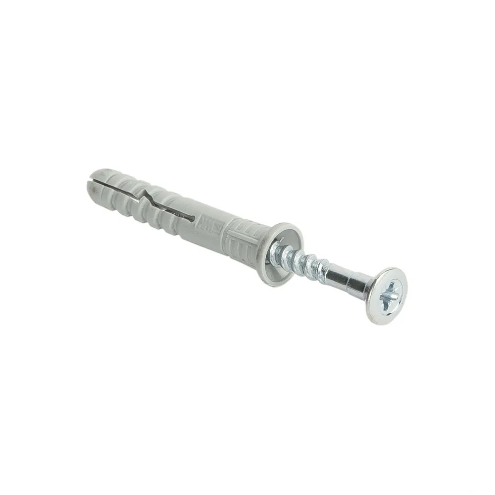 Diblu cu surub, montaj prin percutie, pentru beton/BCA, caramida, gips carton, Ø 6 x 40 mm, vrac