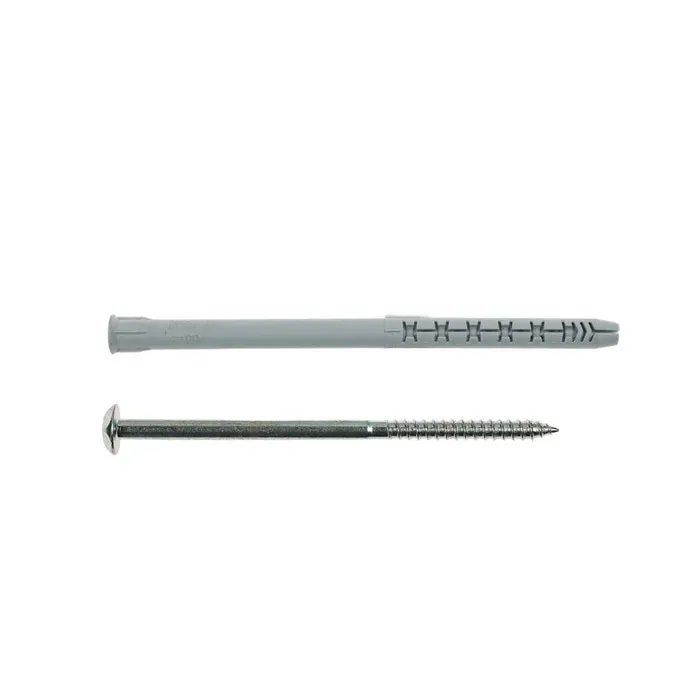Diblu universal din nylon, 10x135mm, cu surub 7x140mm, amprenta Torx T40, capat antifurt