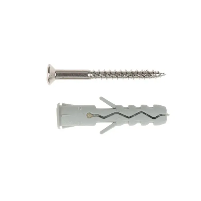 Diblu universal din nylon, cu surub cu cap bombat, Friulsider TUV, 8 x 40 mm