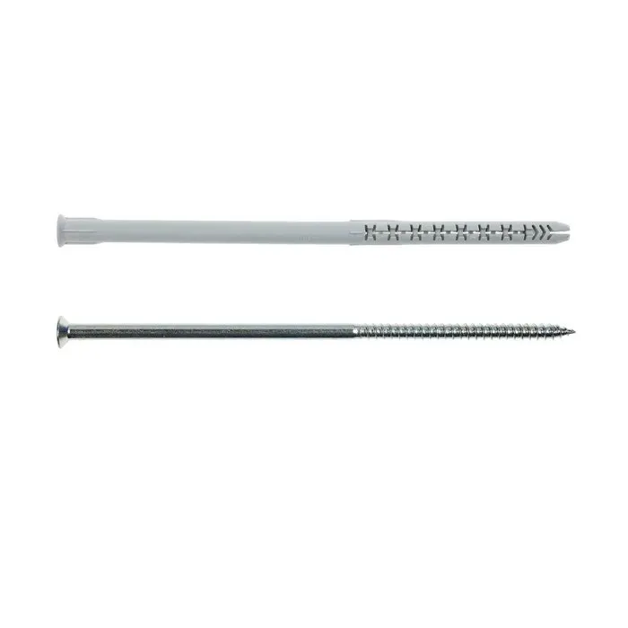 Diblu universal din nylon, Friulsider FM-X5, 8 x 170 mm, cu surub, 6 x 175 mm, cap inecat, amprenta Torx