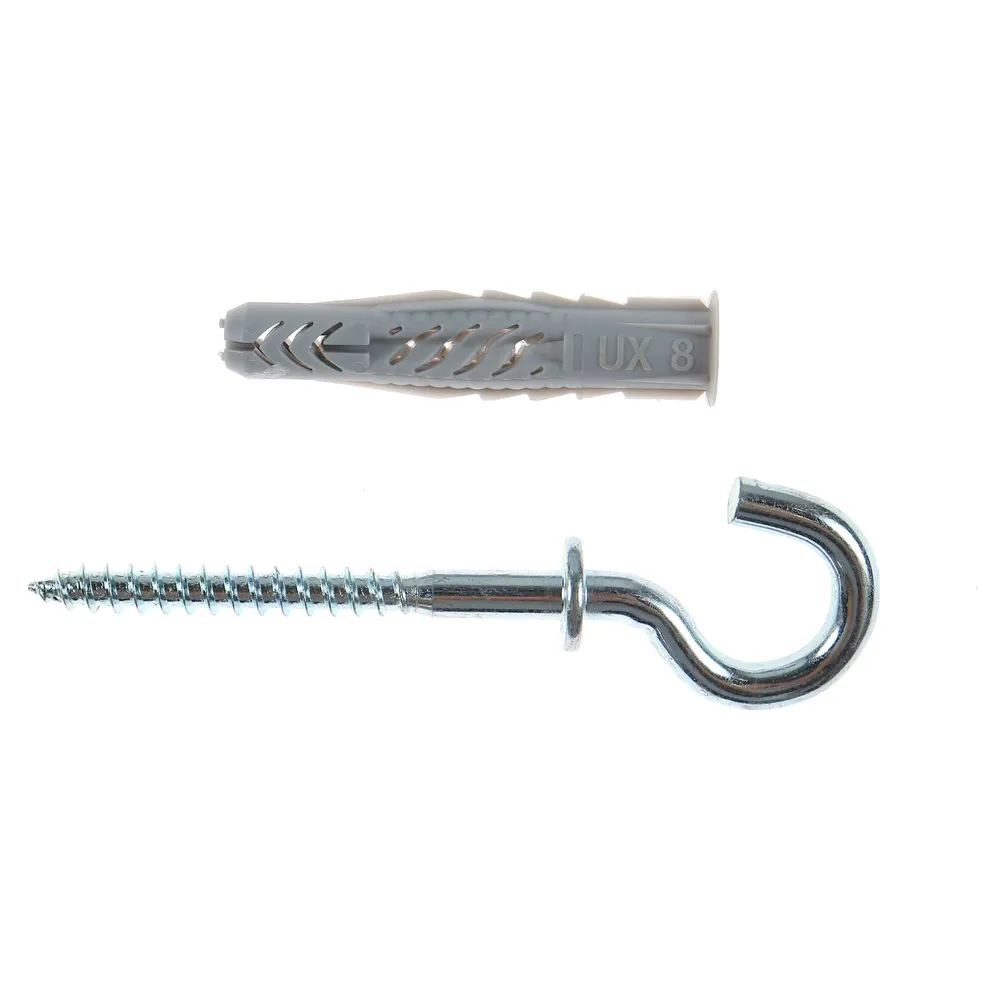 Dibluri Fischer UX, 8x50mm, nylon, cromat, set