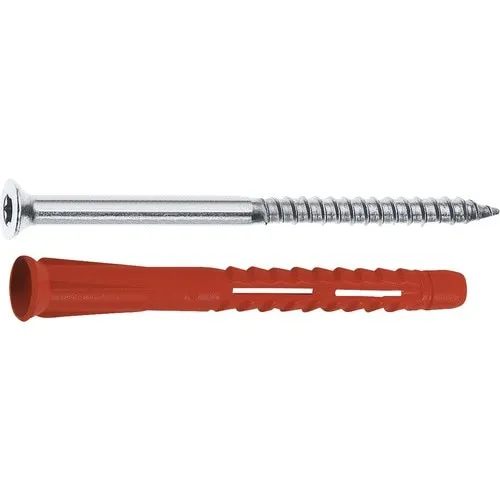 Dibluri plastic cu surub Tox Constructor 8x60 mm, 50 bucati