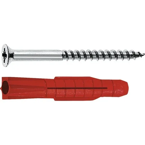 Dibluri plastic TOX 6x36 mm, set 10 buc, pentru beton