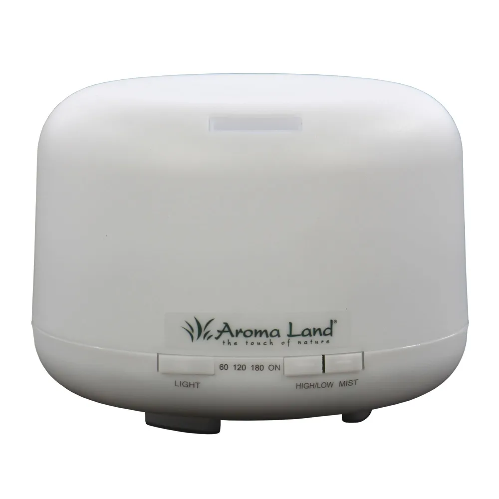 Difuzor aromaterapie ultrasonic Aroma Land A770+, capacitate 500 ml, functie de umidificator, purificator aer