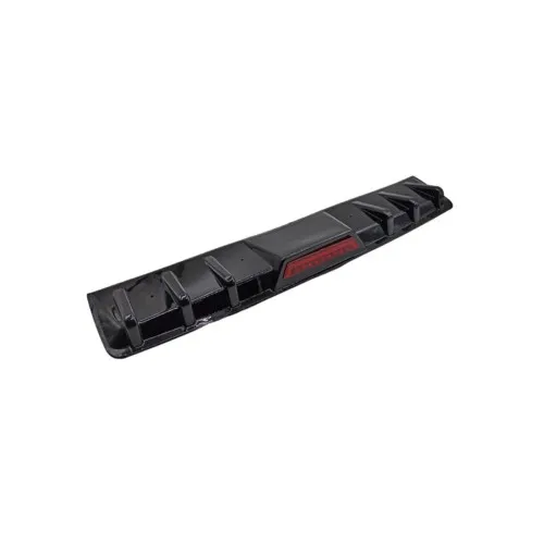 Difuzor de bara universal culoare Negru Lucios cu lampa LED Rosie — imaginea 3