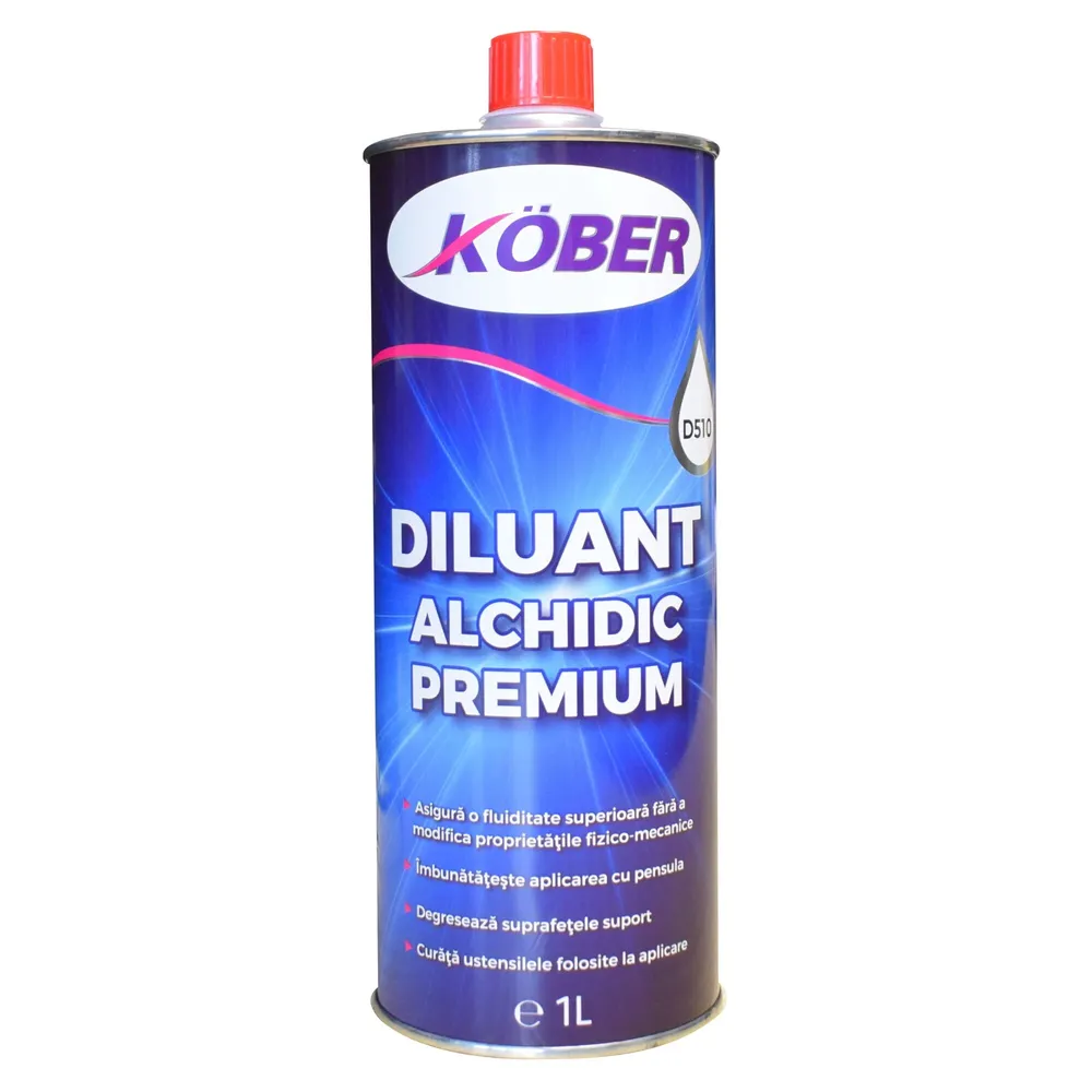Diluant pentru email / lac, Kober Premium D510, 1 L