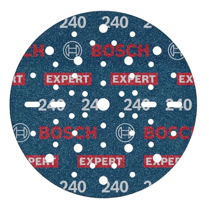Disc abraziv Bosch Professional EXO780, 150mm, granulatie 240, pentru slefuire lemn si metale