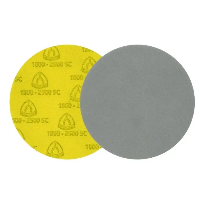 Disc abraziv cu autofixare, Klingspor FD500, 125 mm, granulatie 3000, pentru slefuire vopsea