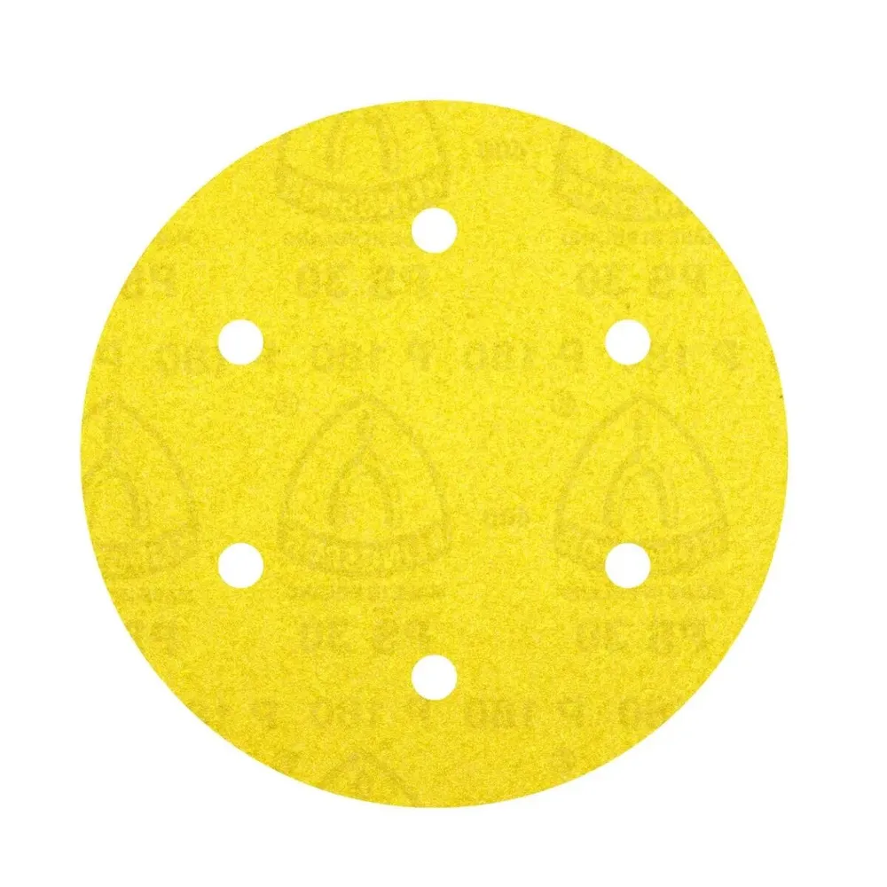 Disc abraziv cu autofixare, pentru lemn / vopsea / lac / chit, Klingspor PS 30 DK, 220 mm, granulatie 180