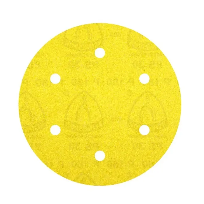 Disc abraziv cu autofixare, pentru lemn / vopsea / lac / chit, Klingspor PS 30 DK, 220 mm, granulatie 80