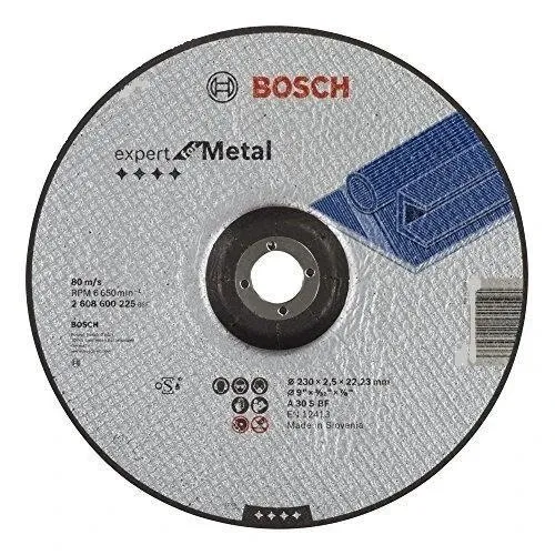 Disc debitare cu degajare, pentru metale, Bosch Expert for Metal, 230 x 22.23 x 2.5 mm