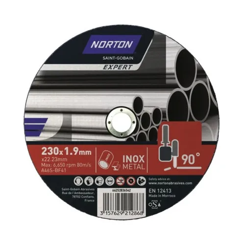 Disc debitare metal Norton Expert Ø230x1x22, 23mm