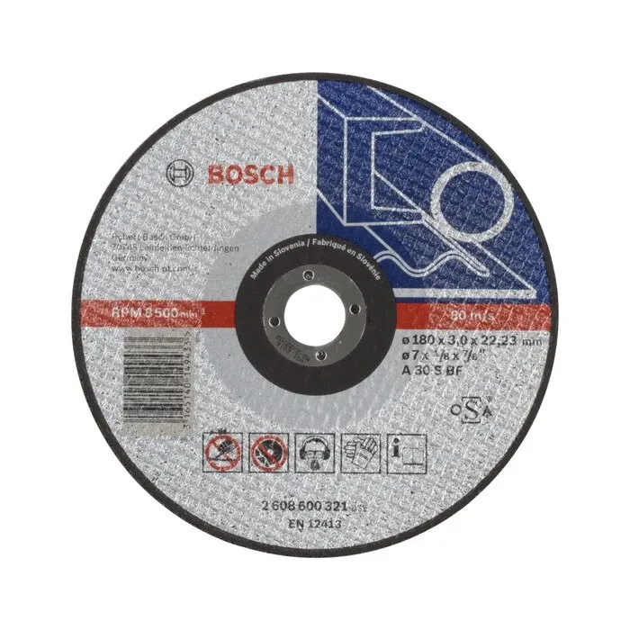 Disc debitare metale, Bosch Expert for Metal, 180 x 22.23 x 3 mm