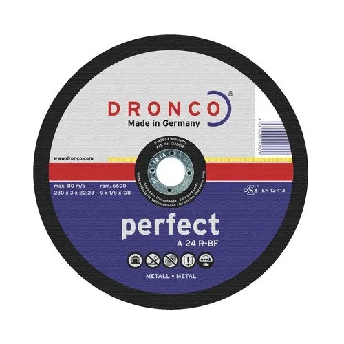 Disc debitare metale Dronco Perfect Ø180x3x22, 23 mm