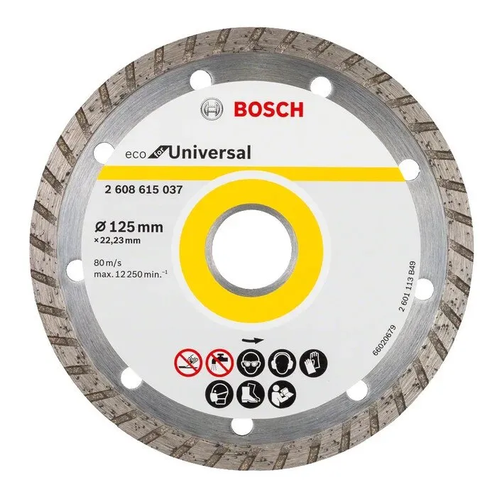 Disc diamantat Bosch Eco pentru beton, 125x22.23x2.4mm