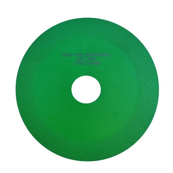 Disc diamantat, continuu, Top Vetrogres, 115 x 22.23 x 1 mm