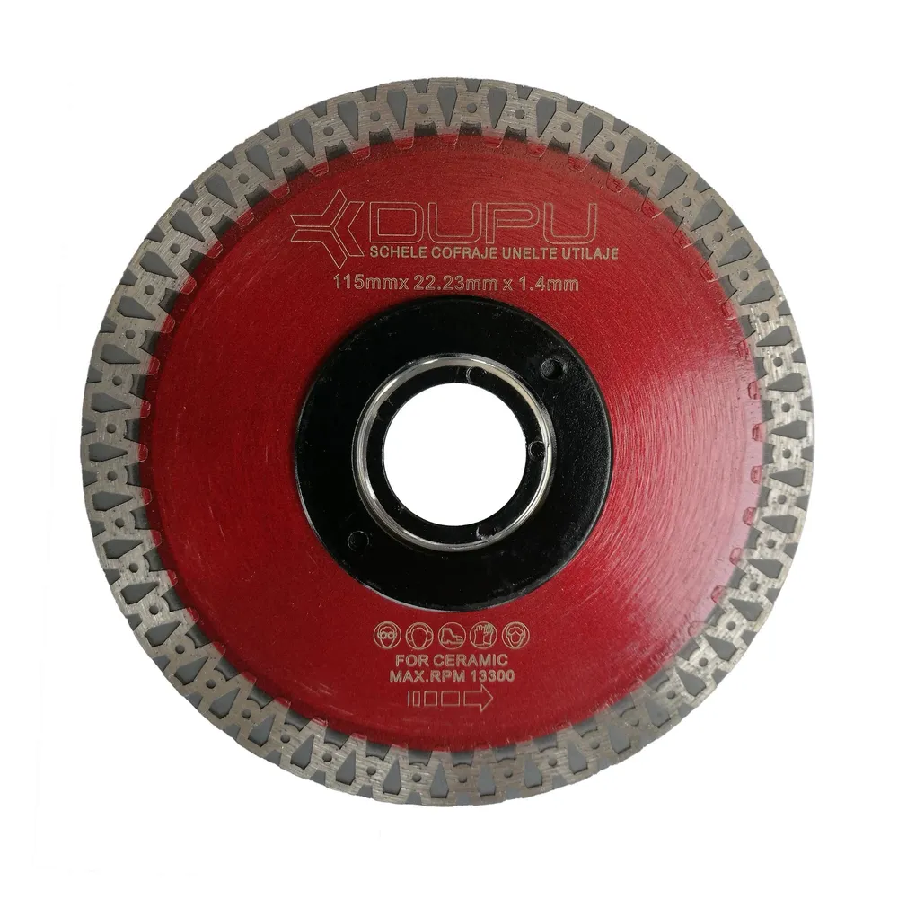 Disc diamantat, Dupu Matrix, 115x22.23x1.4mm, pentru debitare placi ceramice