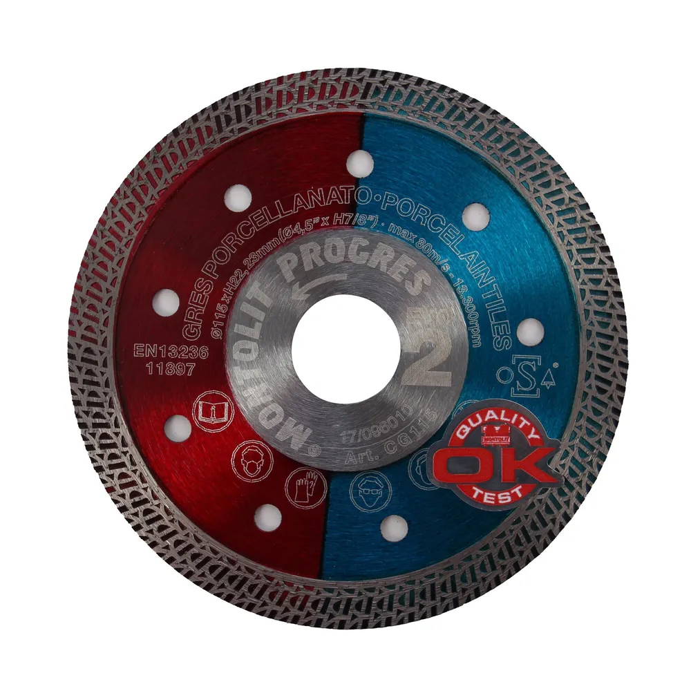 Disc diamantat Montolit, 115x22.23mm, pentru ceramica