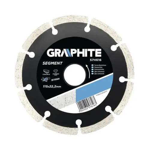 Disc diamantat pentru beton/zidarie GPH Ø115x22, 2mm
