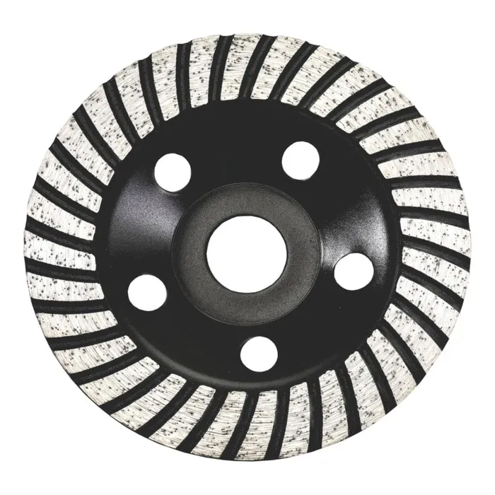 Disc diamantat, segmentat, pentru slefuire beton / granit / marmura, Lumytools LT08816, 125 x 22.2 mm