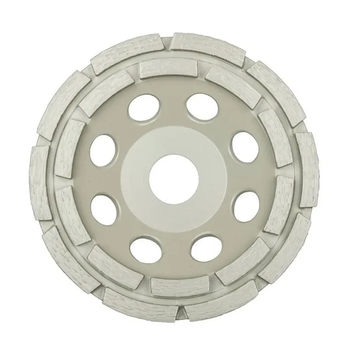 Disc diamantat, tip oala, pentru slefuire, Klingspor DS 300 B, 125 x 22.23 x 7 x 5 mm
