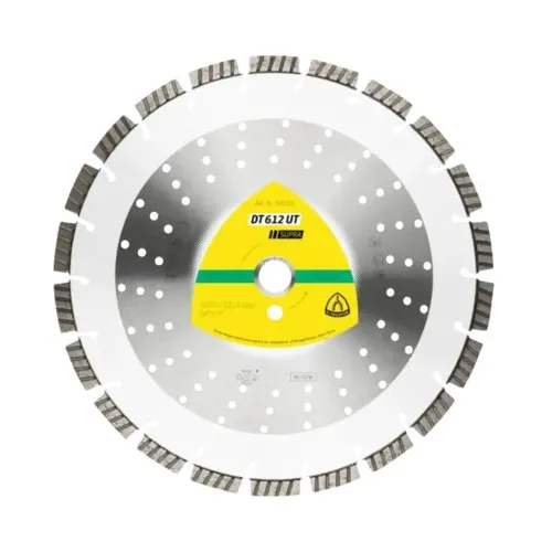 Disc diamantat universal Klingspor DT 612 UT SUPRA Ø125x2, 4x22, 23 mm