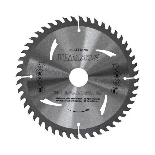 Disc fierastrau circular Lumy Tools Ø200x2, 8/1, 5x30/25, 4 mm 48 dinti