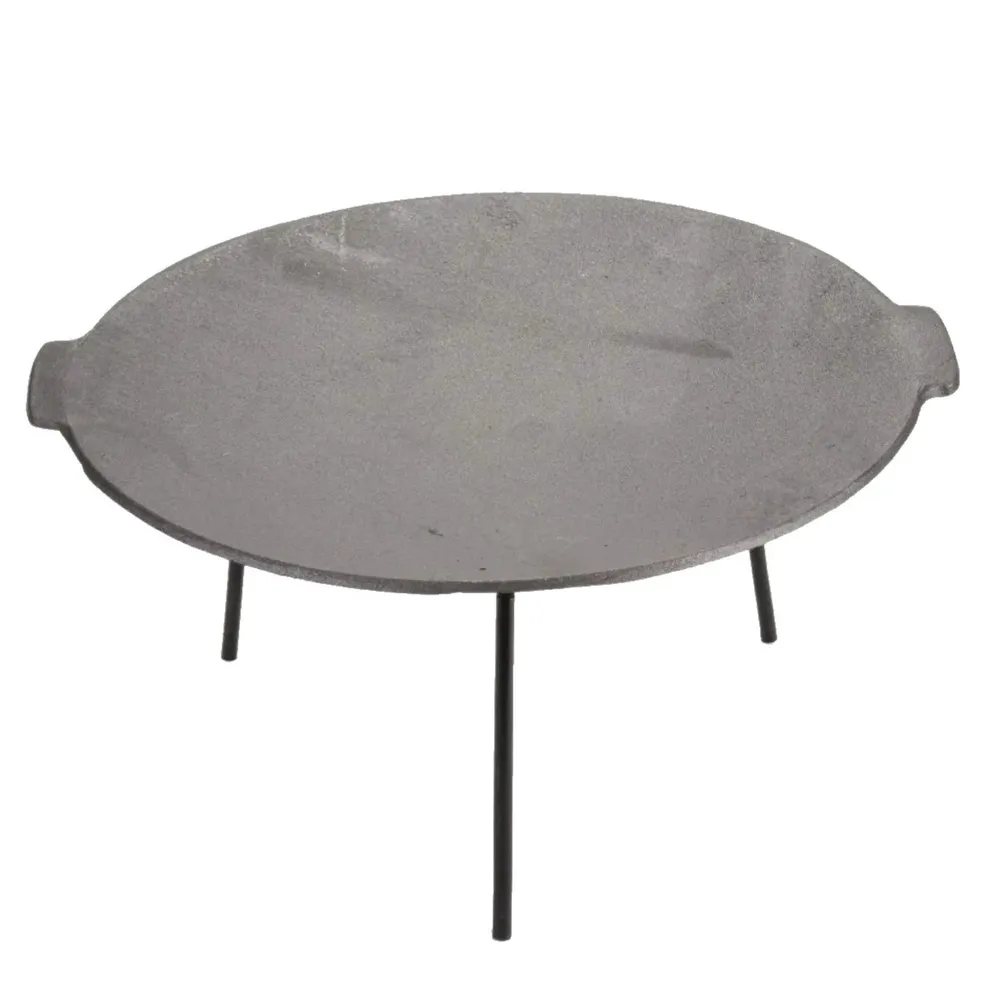 Disc gratar, pentru picnic Landmann Perfect Home, fonta, D 45 cm, cu 3 picioare