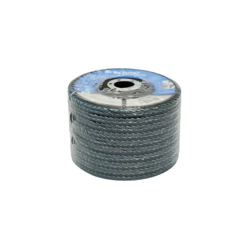 Disc lamelar abraziv cu zirconiu pentru taiat si polizat metal, inox P40, 125mm — imaginea 2