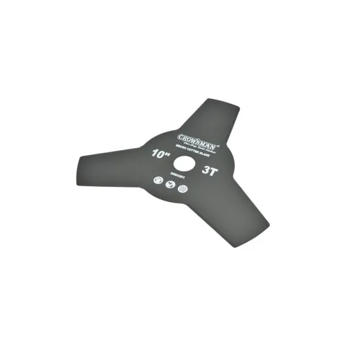 Disc motocoasa taiere 3 dinti 250mm otel carbon Crownman — imaginea 2