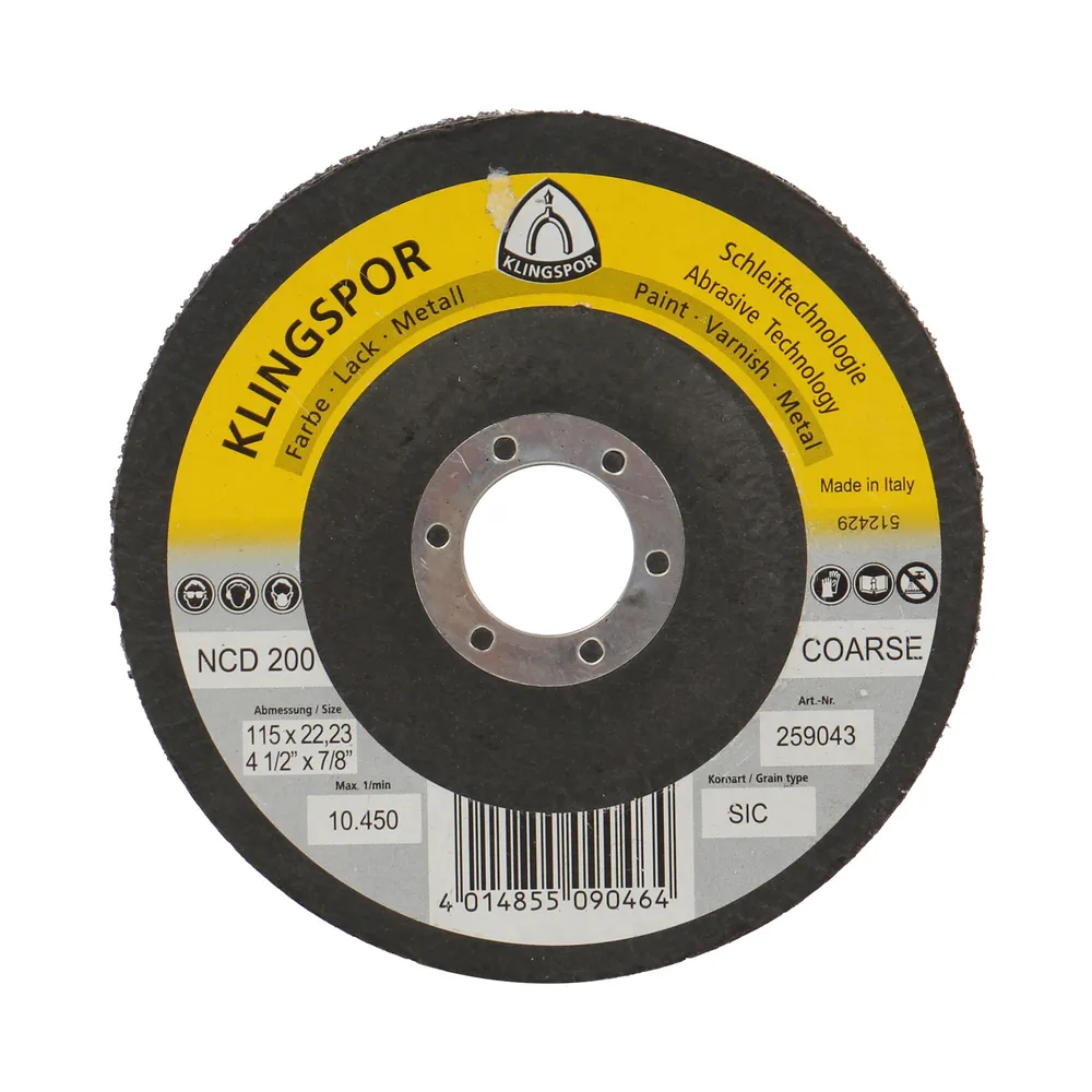 Disc pentru curatare, Klingspor NCD 200, 115 x 22.23 mm