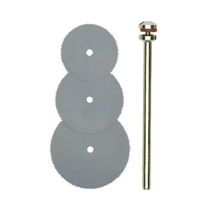 Disc pentru taiere plastic / lemn, din otel elastic, Proxxon 28830, set 3 bucati