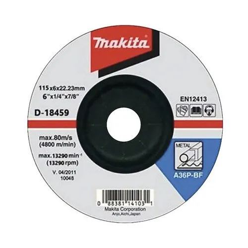 Disc polizare metale Makita Ø115x6x22, 23 mm