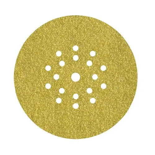 Discuri abrazive pentru slefuit pereti Wolfcraft Ø225 mm, granulatie 120, pentru glet/gipscarton/var lavabil, pachet 5 bucati