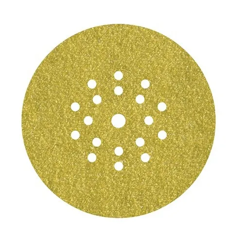 Discuri abrazive pentru slefuit pereti Wolfcraft Ø225 mm, granulatie 80, pentru glet/gipscarton/var lavabil, pachet 5 bucati