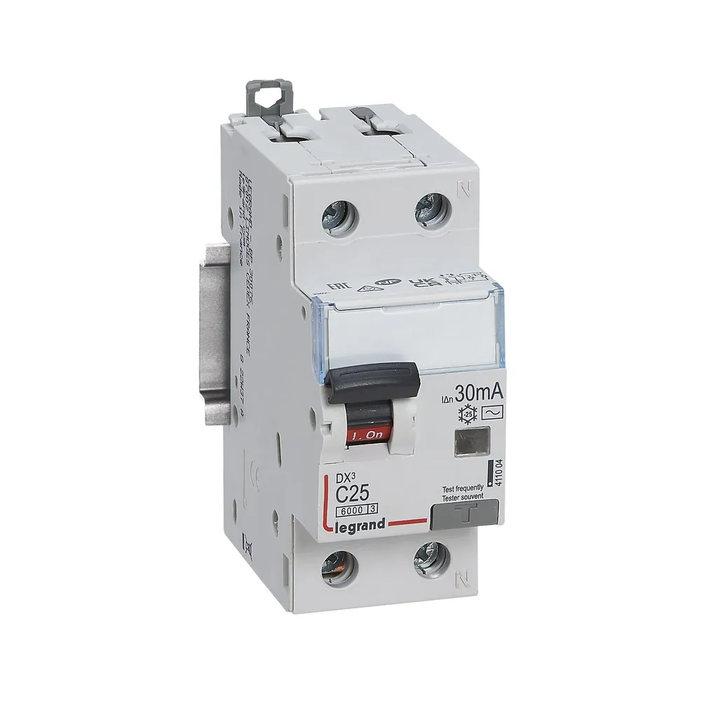 Disjunctor Legrand DX3, diferential, 25 A, 6 KA, 30 mA