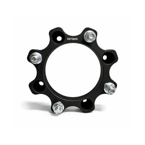 Distantier ATV 30 mm 4x136 centrare 120 cu 8 piulite M10x1.25 set 2 bucati aluminiu forjat negru — imaginea 3