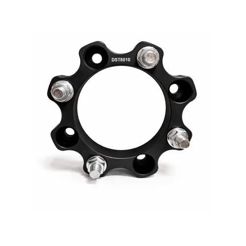 Distantier ATV 35 mm 4x136 centrare 120 cu 8 piulite M12x1.5 set 2 bucati aluminiu forjat negru — imaginea 3