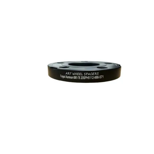 Distantier janta auto 20 mm 5x112 centrare 66.6–57.1 negru — imaginea 3