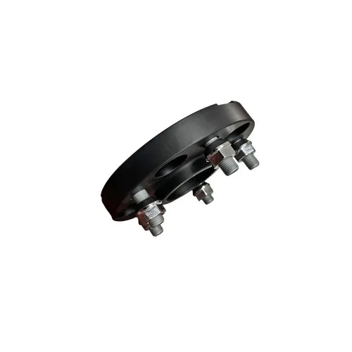 Distantier janta auto 20 mm 5x114.3 centrare 66.1–66.1 prindere dubla cu piulite M12x1.25 negru — imaginea 5