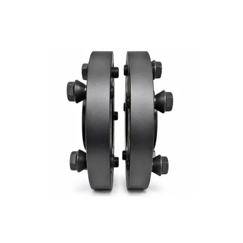 Distantier janta auto 22 mm 5x100 la 5x112 centrare 57.1–57.1 cu 5 prezoane M14x1.5 set aluminiu forjat negru — imaginea 3