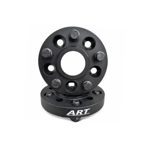 Distantier janta auto 22 mm 5x120 la 5x112 centrare 74.1–57.1 cu 5 prezoane M14x1.25 set aluminiu forjat negru