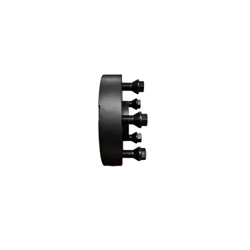Distantier janta auto 30 mm 5x112 centrare 66.5–66.5 prindere dubla cu 5 prezoane M14x1.5 negru — imaginea 4