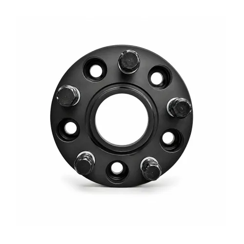 Distantier janta auto 30 mm 5x112 centrare 66.5–66.5 prindere dubla cu 5 prezoane M14x1.5 negru