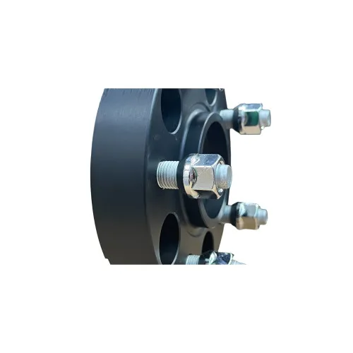 Distantier janta auto 30 mm 5x120 centrare 74.1–72.6 prindere dubla cu piulite M14x1.5 negru — imaginea 2