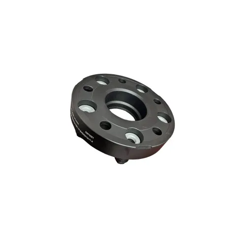 Distantier janta auto 30 mm 5x130 centrare 71.6–71.6 prindere dubla cu 5 prezoane M14x1.5 negru — imaginea 3