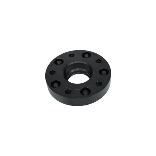 Distantier janta auto 30 mm 5x130 centrare 71.6 prindere dubla cu 5 prezoane M14x1.5 negru — imaginea 2