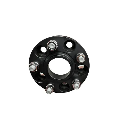 Distantier jante 5x114.3 30mm prindere dubla M12x1.5 Negru 67.1-66.1 — imaginea 3